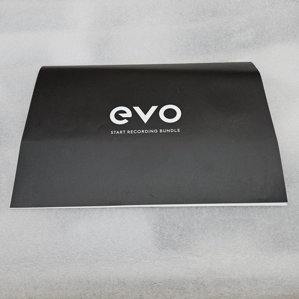 Audient EVO Studio Recording Bundle USB Microphone Headphones New Open Box